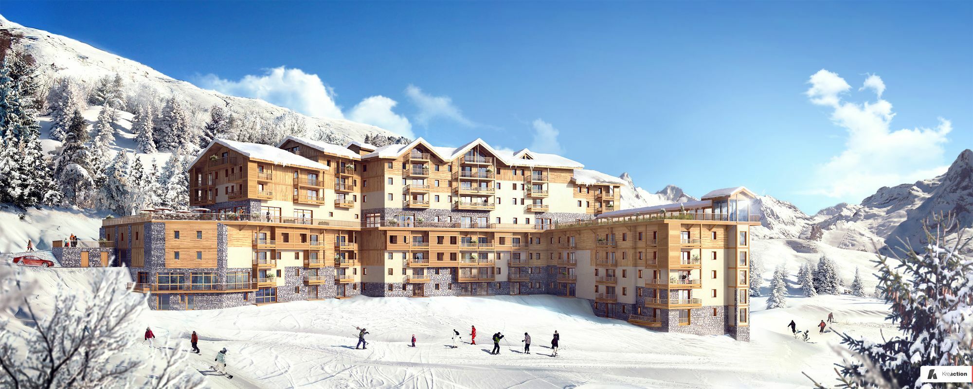 Residence Club Mmv Le Coeur Des Loges Saint-Martin-de-Belleville Eksteriør billede
